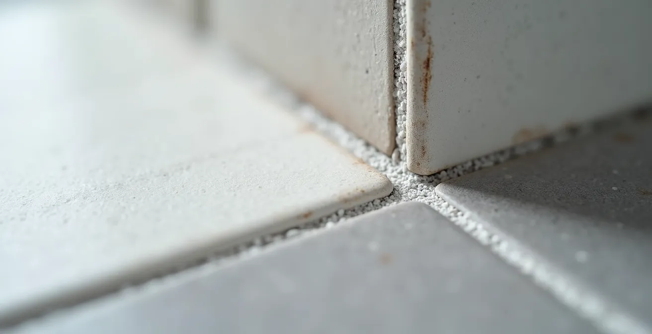 Installation de panneaux muraux sur carrelage existant dans une salle de bain